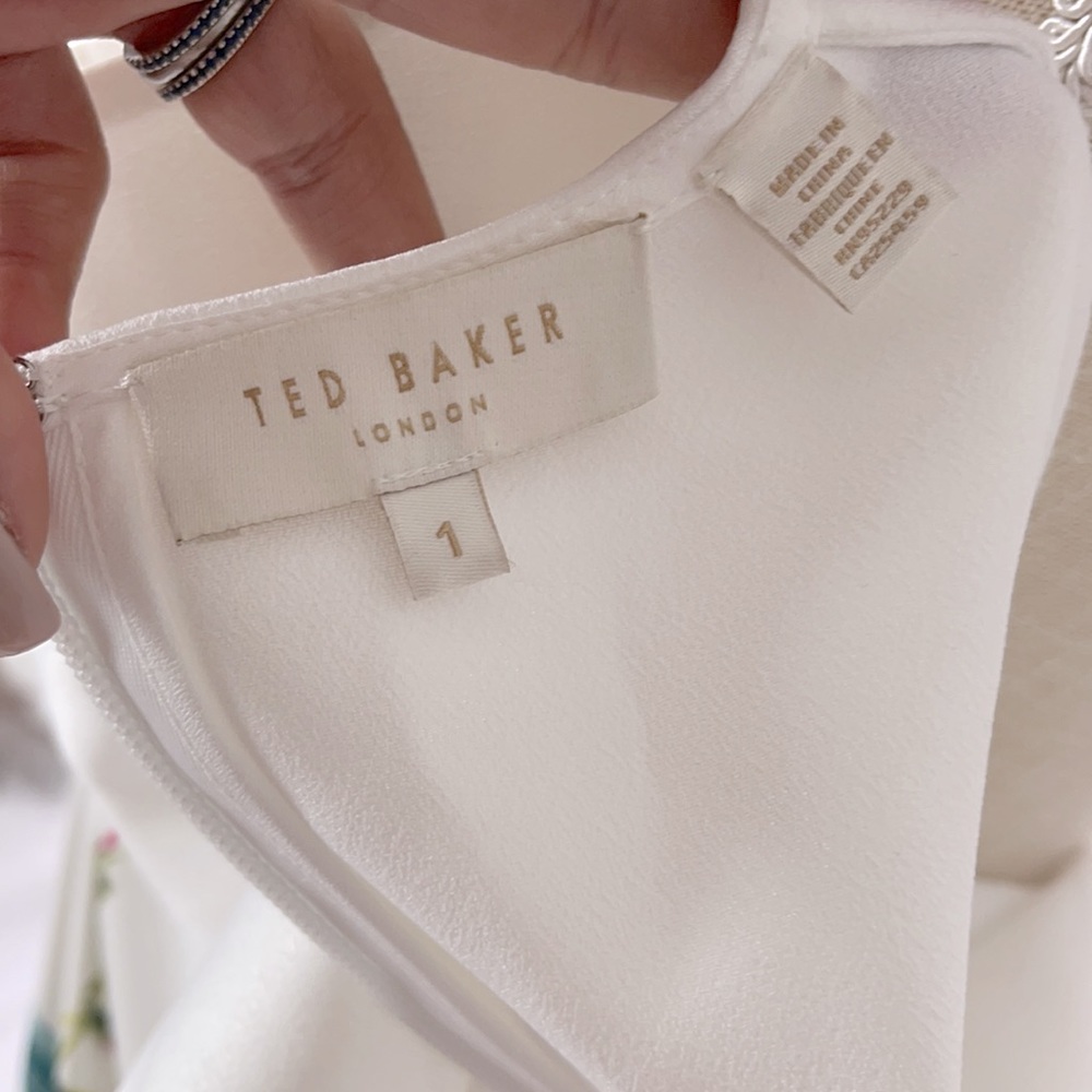 Sale Ted Baker Nerris Jamboree Twist Detail Dress Siz… Gem